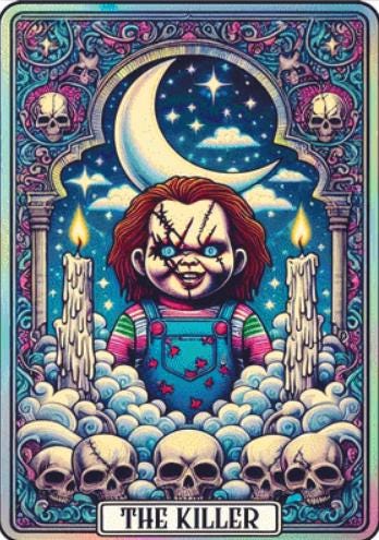 The Killer counted cross stitch pattern by PULSARSvg