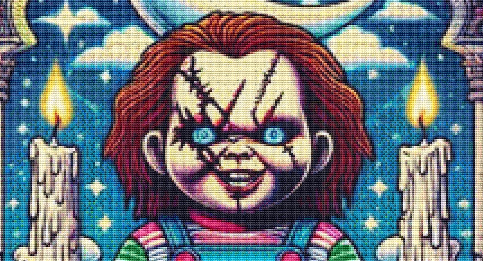 The Killer counted cross stitch pattern by PULSARSvg