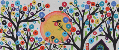 White Sky (Max Color) counted cross stitch pattern by Karla Gerard
