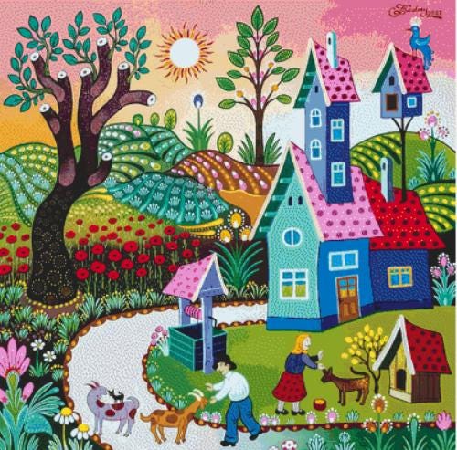 Laszlo Koday No. 3 cross stitch pattern by Laszlo Koday