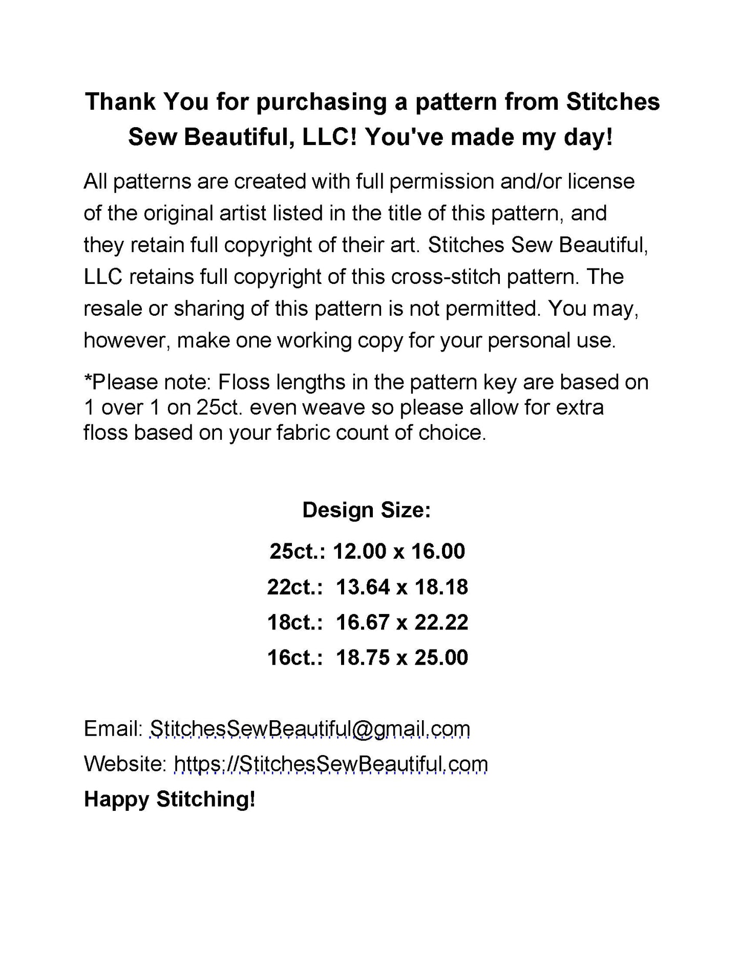 Amusing Landscape counted cross stitch pattern by Karla Gerard