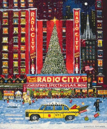 Radio City Christmas Spectacular cross stitch pattern by Patrick Gauthier