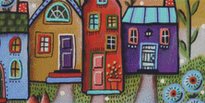 Big Bird counted cross stitch pattern by Karla Gerard
