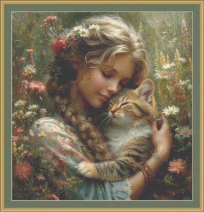 A True Love (Max Size/Color) counted cross stitch pattern by Eder Jose Rosa