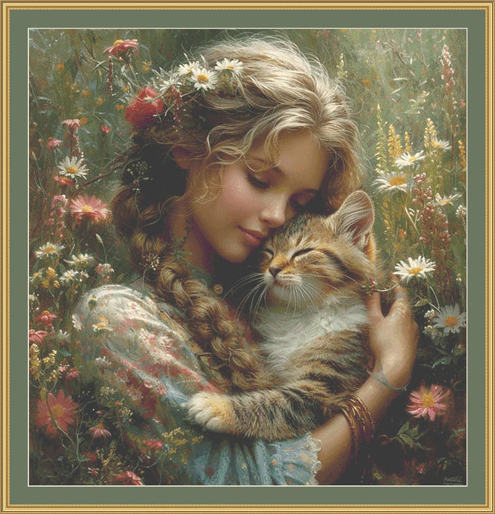 A True Love (Max Size/Color) counted cross stitch pattern by Eder Jose Rosa