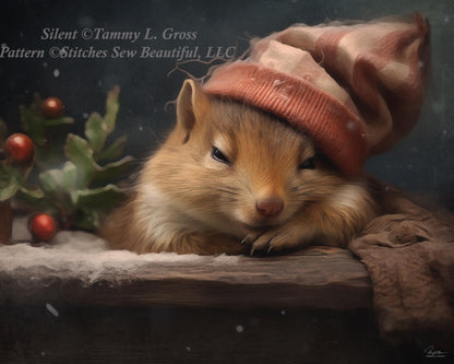 Silent (Max Size) counted cross stitch pattern by Tammy L. Gross