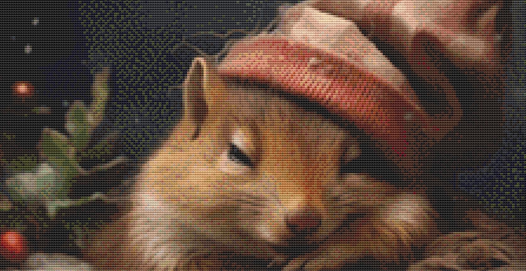 Silent (Small) counted cross stitch pattern by Tammy L. Gross