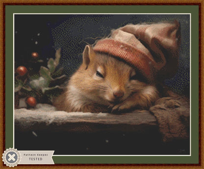 Silent (Small) counted cross stitch pattern by Tammy L. Gross