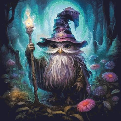 Mr Tuttle counted cross stitch pattern by UniquelyMadeWallArt