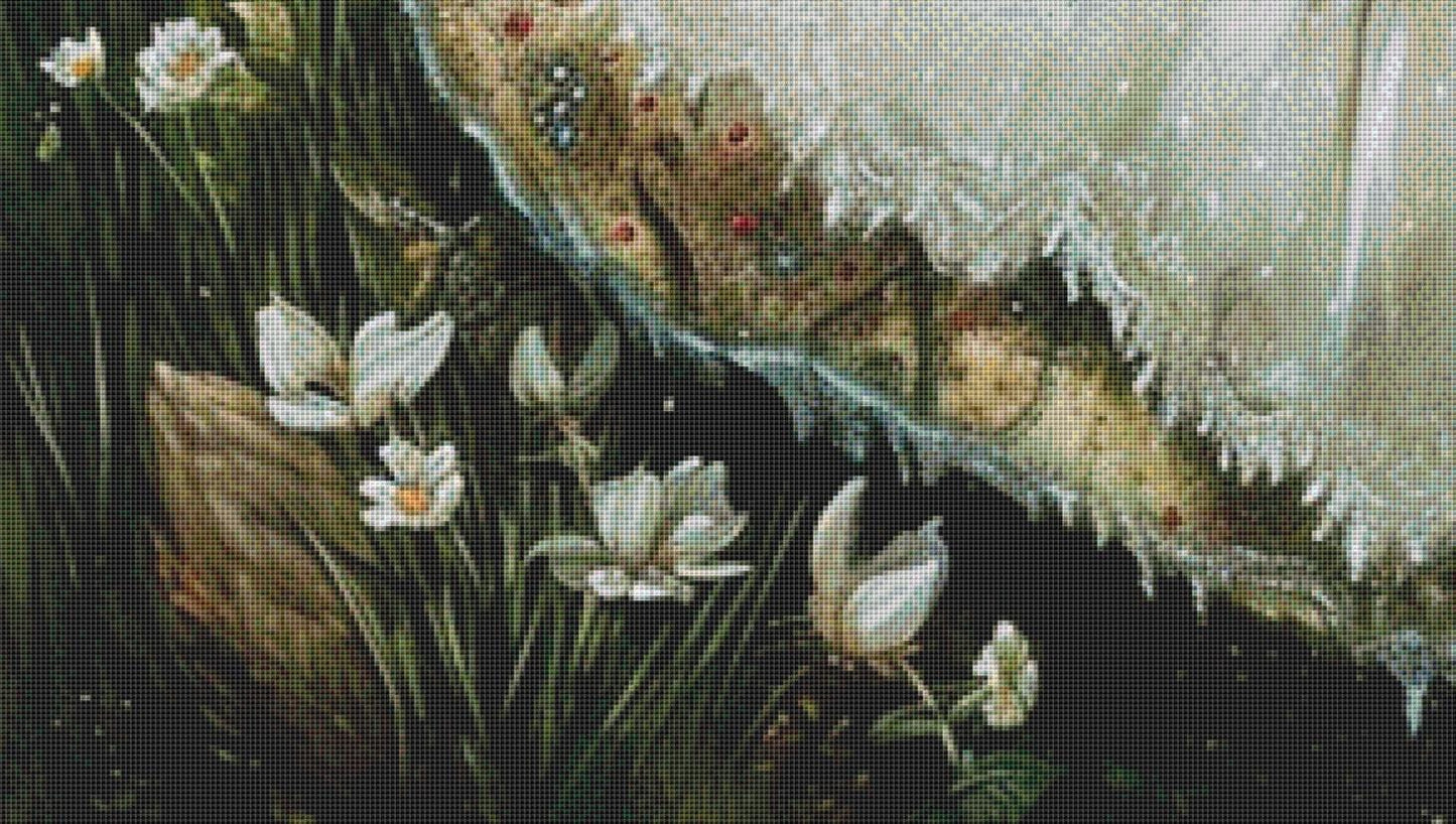 Easter Fairy 2 (Max Size/Color) counted cross stitch pattern by PassyArt