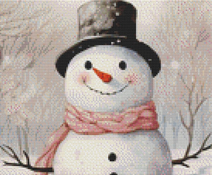Let it Snow counted cross stitch pattern by Liededrom