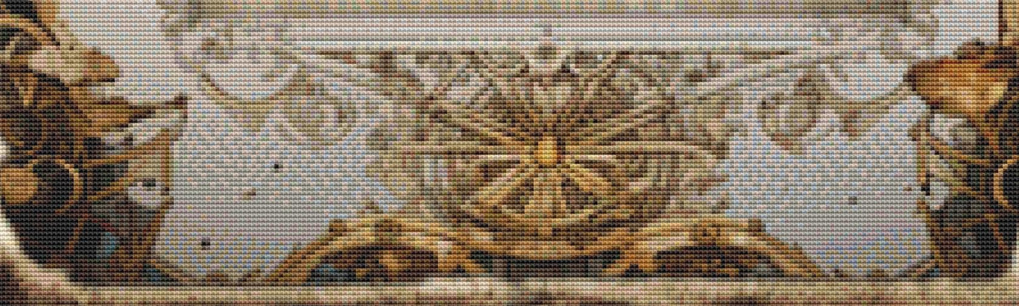 Zodiac - Virgo counted cross stitch pattern by Sharm Studio