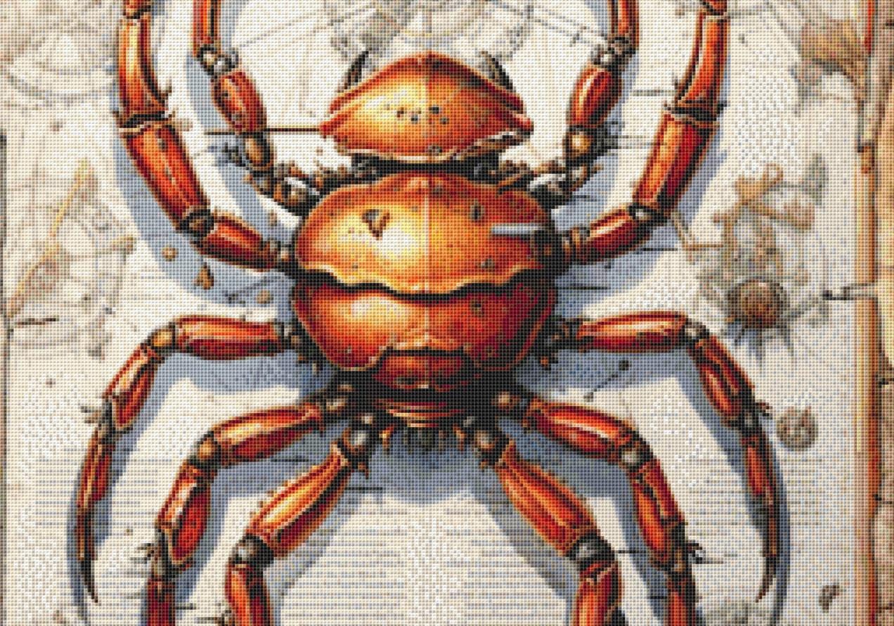 Zodiac - Scorpio counted cross stitch pattern by Sharm Studio