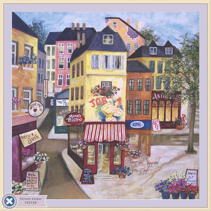 Mamas Bistro (Max Size/Color) counted cross stitch pattern by Gwendolyn McShepard/Ansada Art Licensing Group, LLC