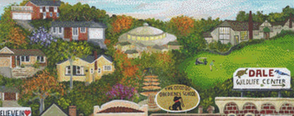 Quincey Lane (Max Size/Color) counted cross stitch pattern by Gwendolyn McShepard/Ansada Art Licensing Group, LLC