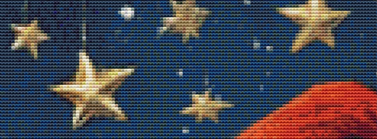 A Christmas Carol counted cross stitch pattern by Eder Jose Rosa