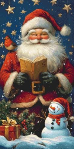 A Christmas Carol counted cross stitch pattern by Eder Jose Rosa