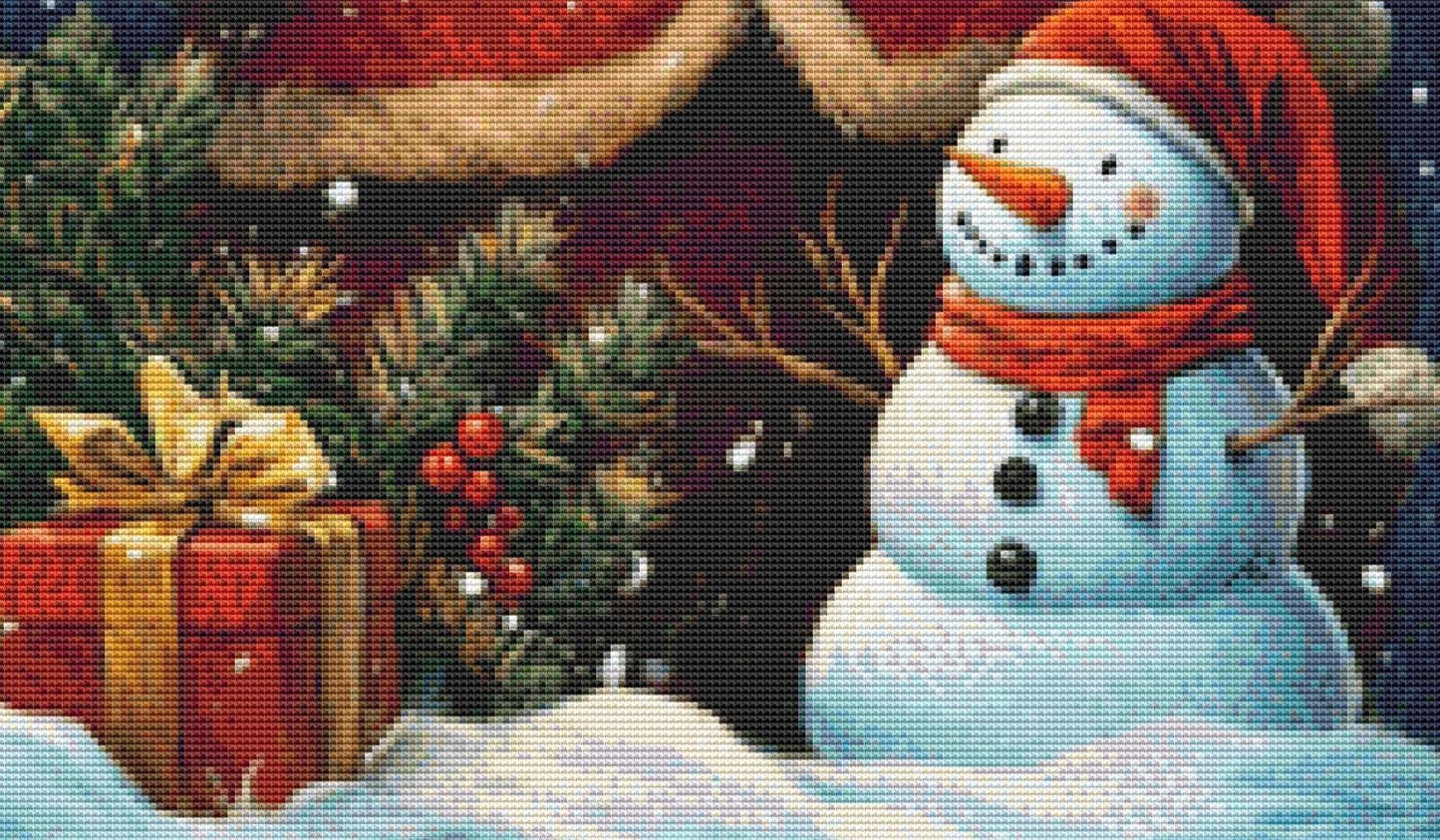 A Christmas Carol counted cross stitch pattern by Eder Jose Rosa