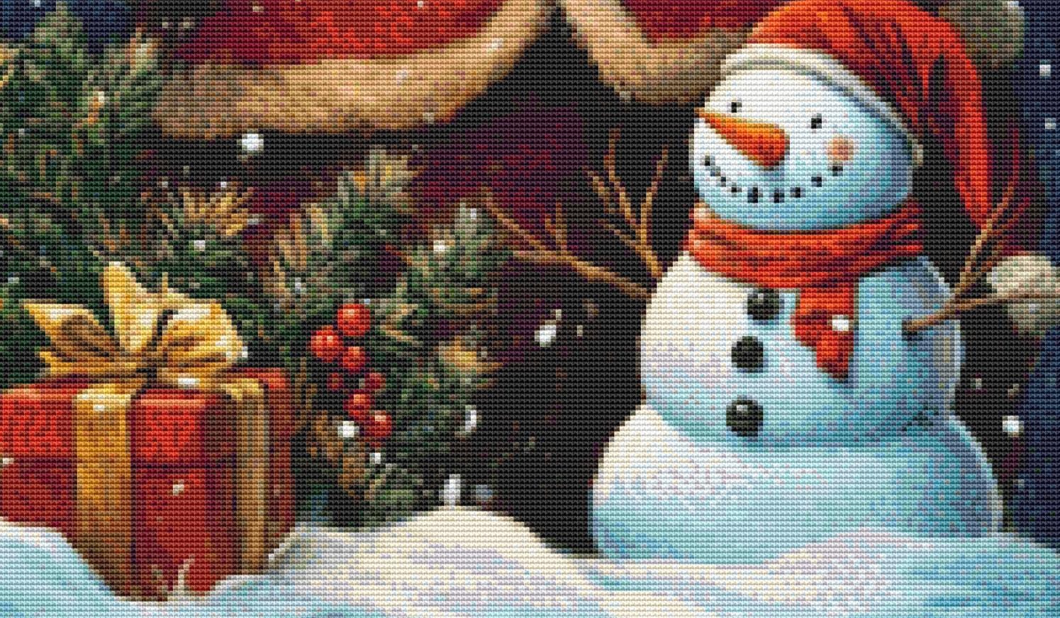 A Christmas Carol counted cross stitch pattern by Eder Jose Rosa