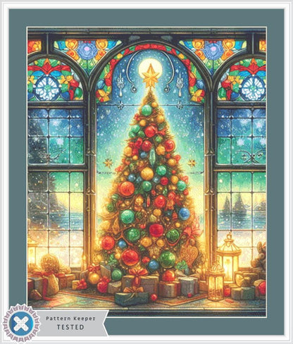 It's Beginning to Look a lot like Christmas counted cross stitch pattern by FantasyDigitals