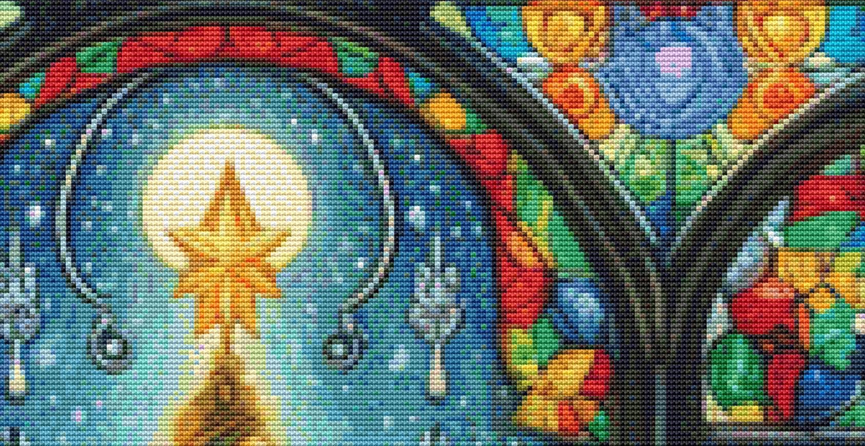 It's Beginning to Look a lot like Christmas counted cross stitch pattern by FantasyDigitals