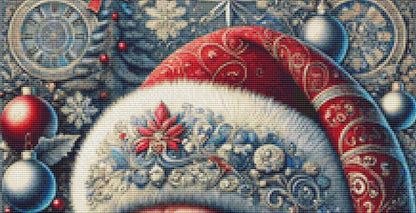 Ol' Saint Nick counted cross stitch pattern Eder Jose Rosa