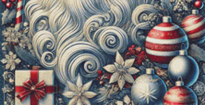 Ol' Saint Nick counted cross stitch pattern Eder Jose Rosa