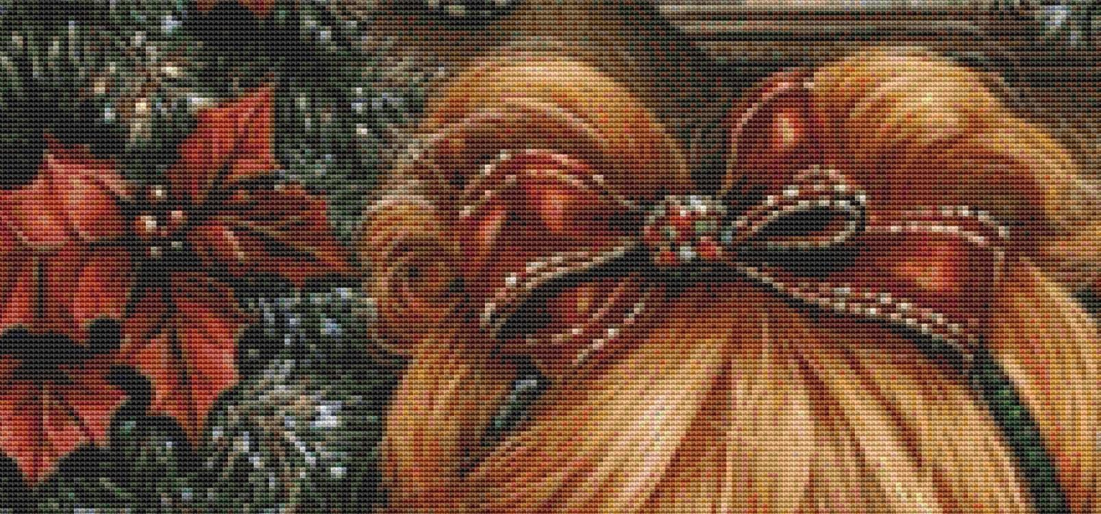 Snuggling by the Fireside counted cross stitch pattern by Ingrid Jean AI Art
