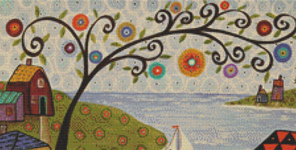 Out to Sail (Small) counted cross stitch pattern by Karla Gerard