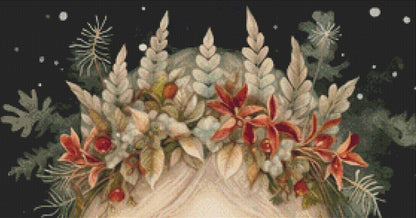 Yule Goddess No. 1 counted cross stitch pattern by DutchLadyMysticAry