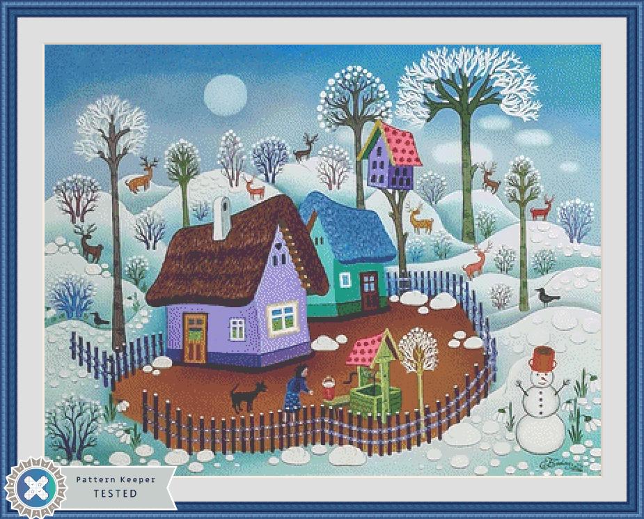 Laszlo Koday No. 17 counted cross stitch pattern by Laszlo Koday