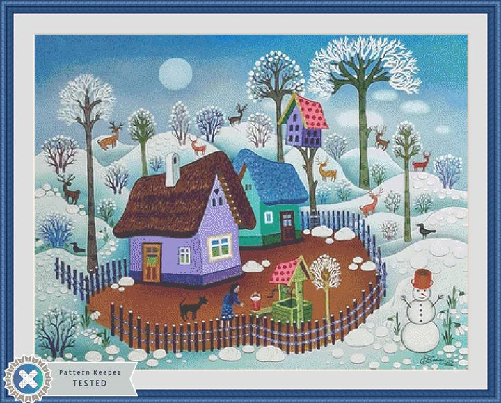 Laszlo Koday No. 17 counted cross stitch pattern by Laszlo Koday