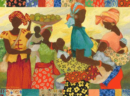 Women at Work III counted cross stitch pattern by Gwendolyn McShepard/Ansada Art Licensing Group, LLC