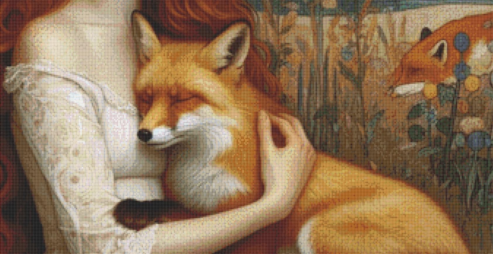 Claire counted cross stitch pattern by Ana Dias