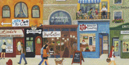 Quincey Lane counted cross stitch pattern by Gwendolyn McShepard/Ansada Art Licensing Group, LLC