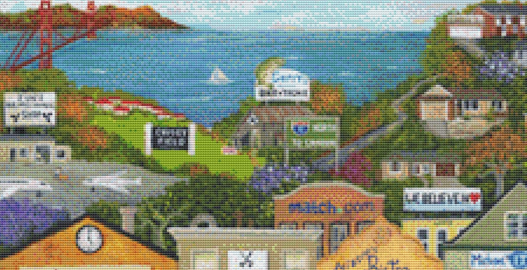 Quincey Lane counted cross stitch pattern by Gwendolyn McShepard/Ansada Art Licensing Group, LLC