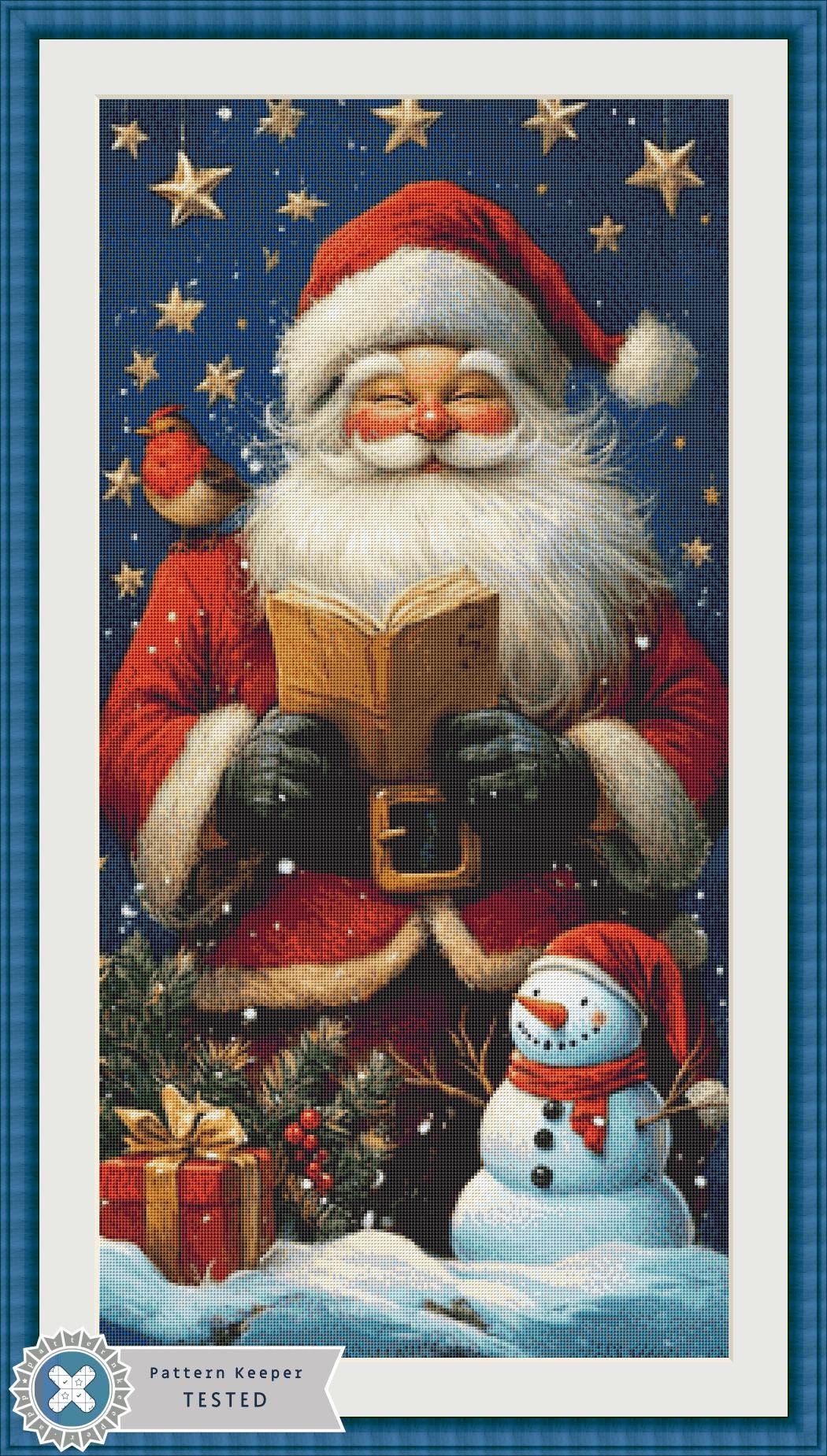 A Christmas Carol counted cross stitch pattern by Eder Jose Rosa