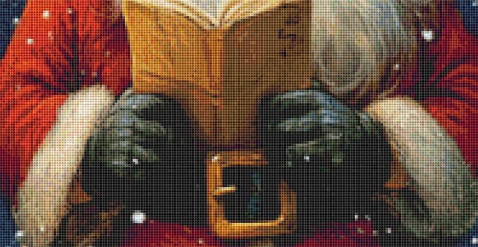 A Christmas Carol counted cross stitch pattern by Eder Jose Rosa