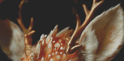 Baby Christmas Reindeer counted cross stitch pattern by Serr.Kai A Quill & Ink