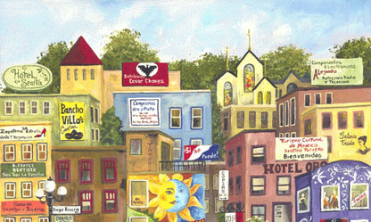Diego Rivera (Max Size/Color) counted cross stitch pattern by Gwendolyn McShepard/Ansada Art Licensing Group, LLC