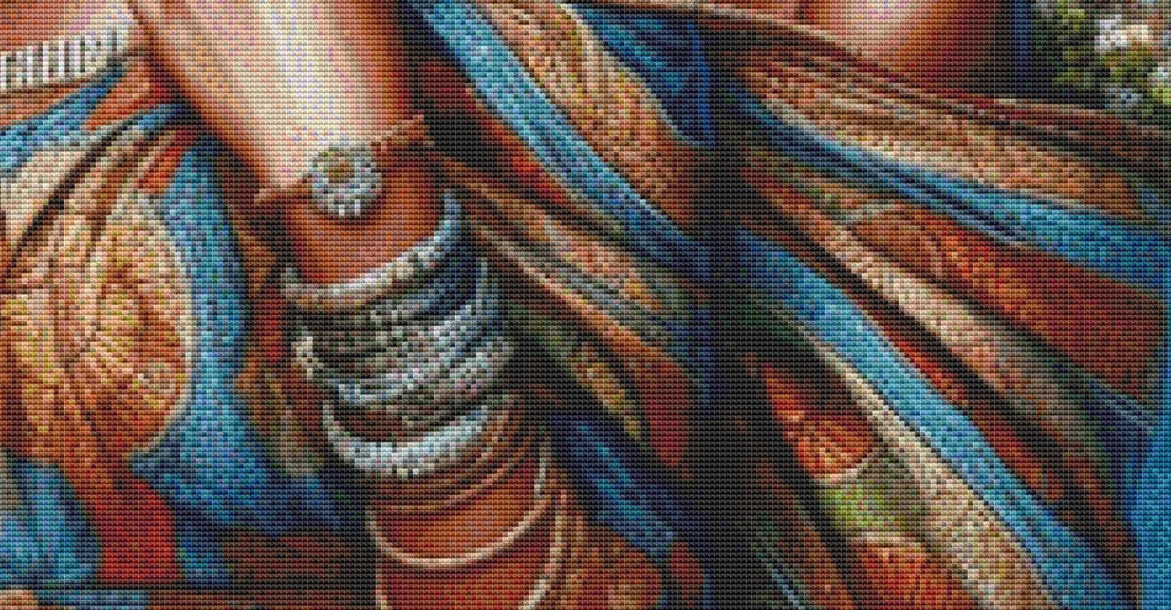 A Mother's Love counted cross stitch pattern by Ana Dias