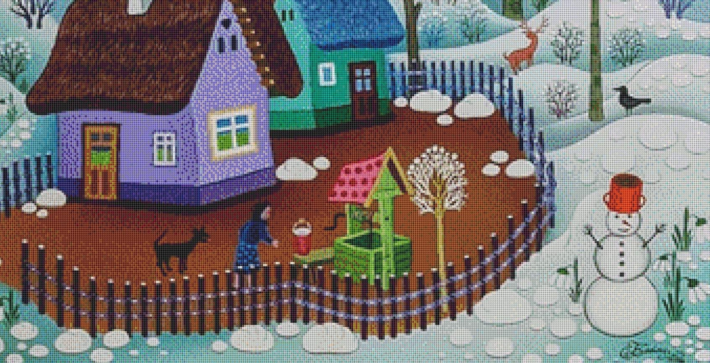 Laszlo Koday No. 17 counted cross stitch pattern by Laszlo Koday