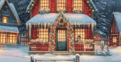 The Christmas Light has Arrived counted cross stitch pattern by Eder Jose Rosa