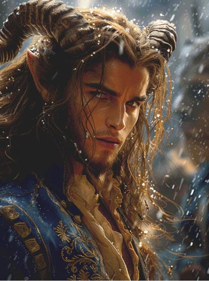 The Beauty (Max Size/Color) counted cross stitch pattern by Eder Jose Rosa