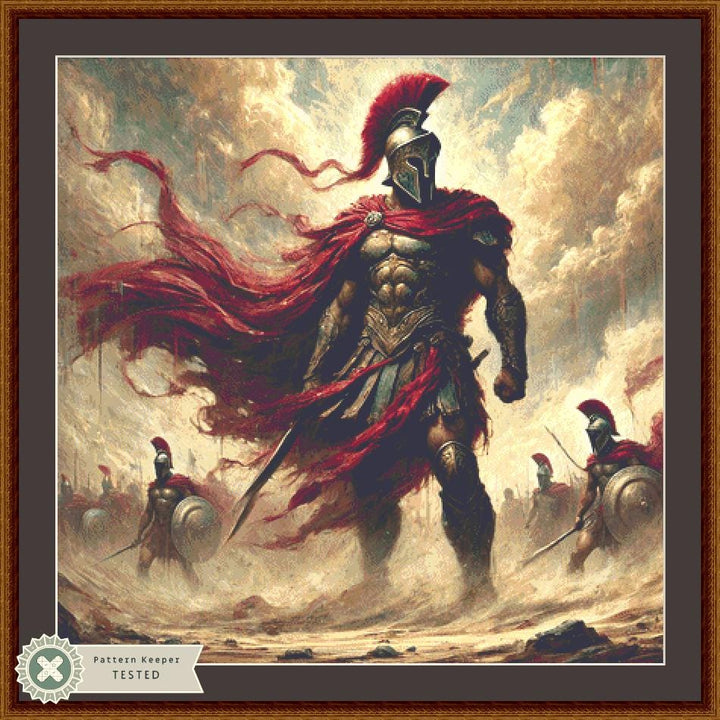 The Last Battle counted cross stitch pattern by Eder Jose Rosa