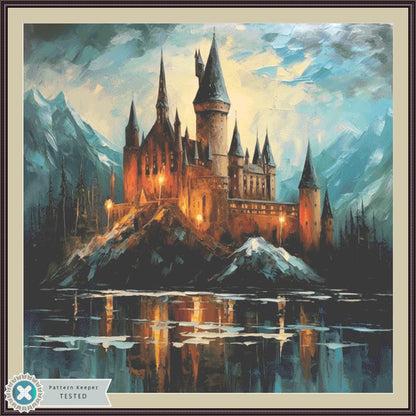 Castle (Max Size) counted cross stitch pattern by Eder Jose Rosa