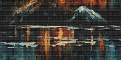 Castle (Small) counted cross stitch pattern by Eder Jose Rosa
