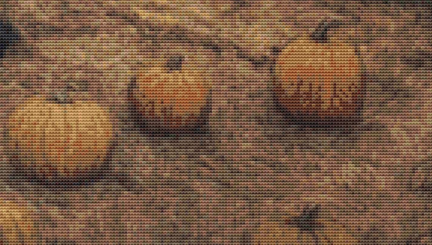 Witch counted cross stitch pattern by Tammy L. Gross
