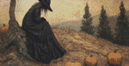 Witch (Small) counted cross stitch pattern by Tammy L. Gross