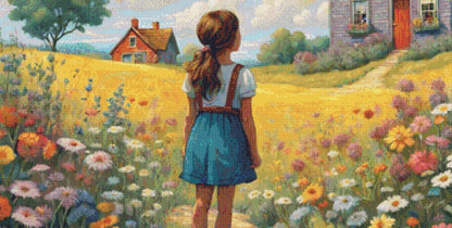 Longing for a Heart Shaped Aventure counted cross stitch pattern by World of Love Hearts/Adrian G. Eyre